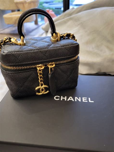 chanel micro vanity bag